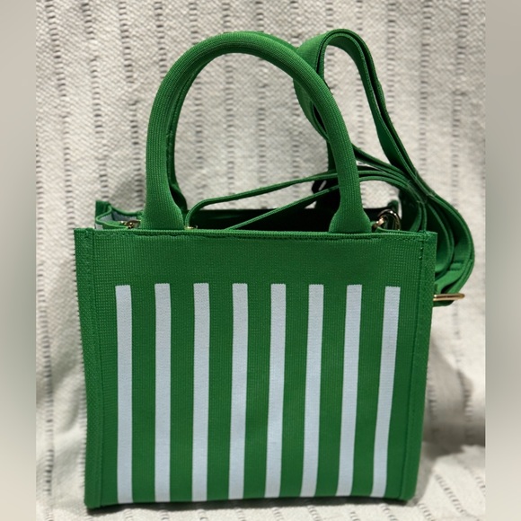 Stripe Knit Crossbody Bag - kate spade new york x Target Green/Blue - Picture 2 of 7